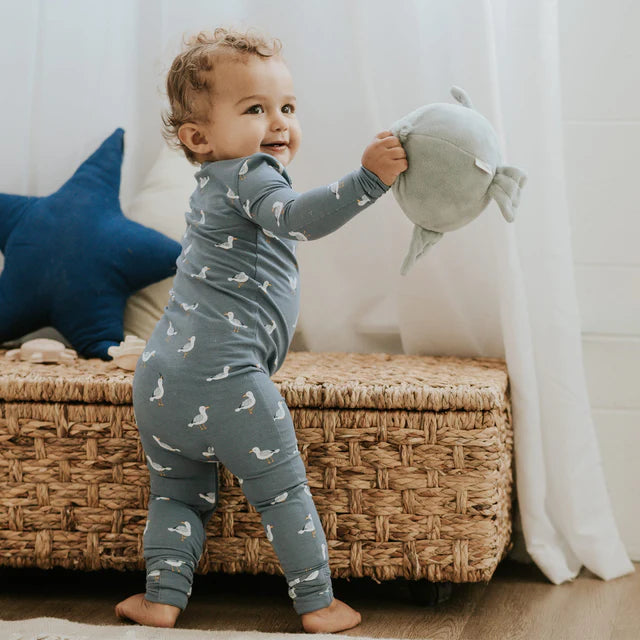 Convertible Sleeper - Sailboat Seagull Pajamas