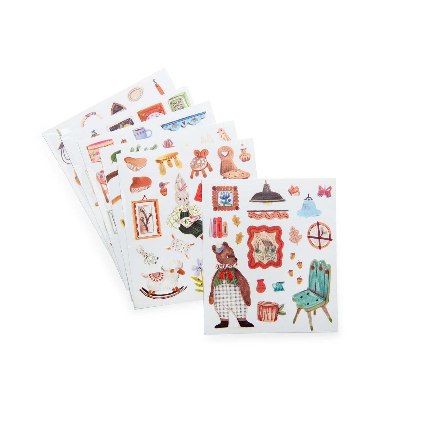 Les Minouchkas - Colouring Book with Stickers