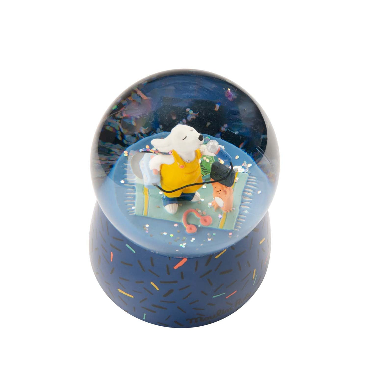 PUCE & PILOU - MUSICAL SNOW GLOBE