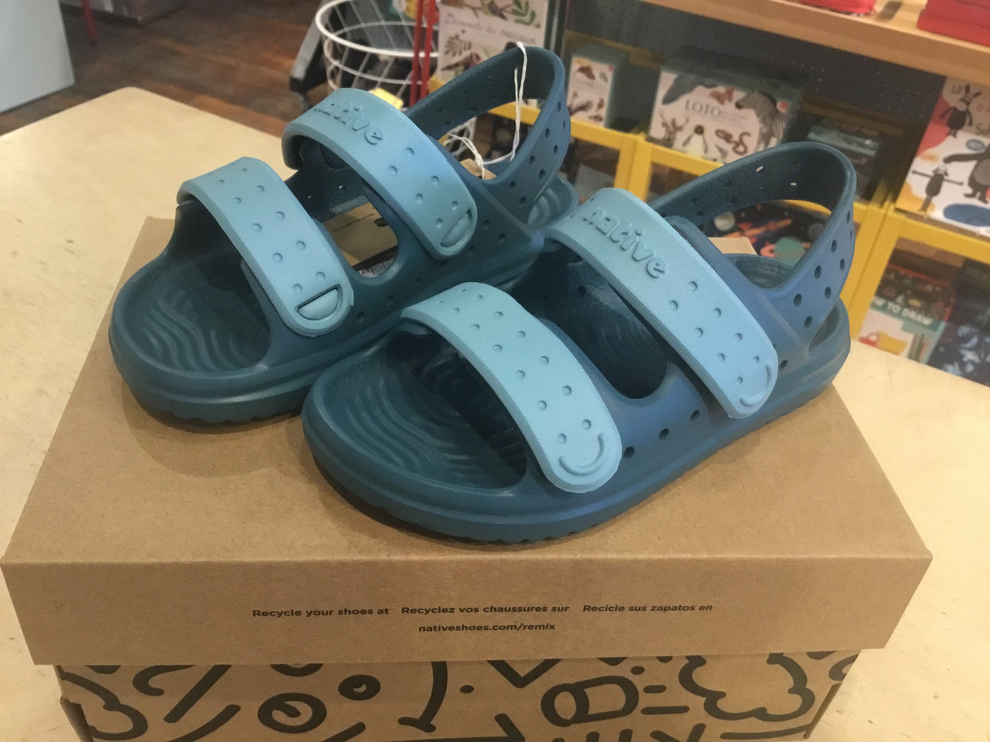 Chase Sandal - Faded Glory Blue + Heron Blue