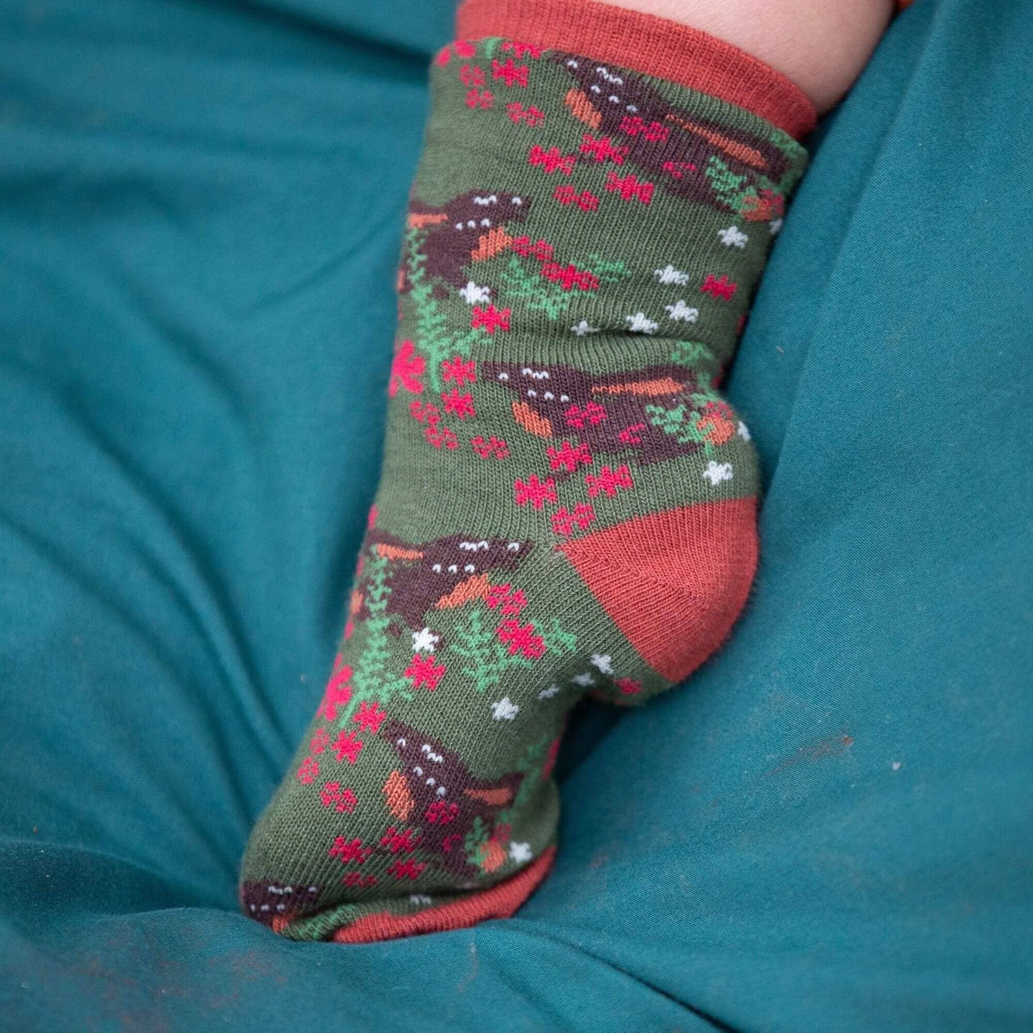 Winter Rabbits Ankle Socks 3 Pack