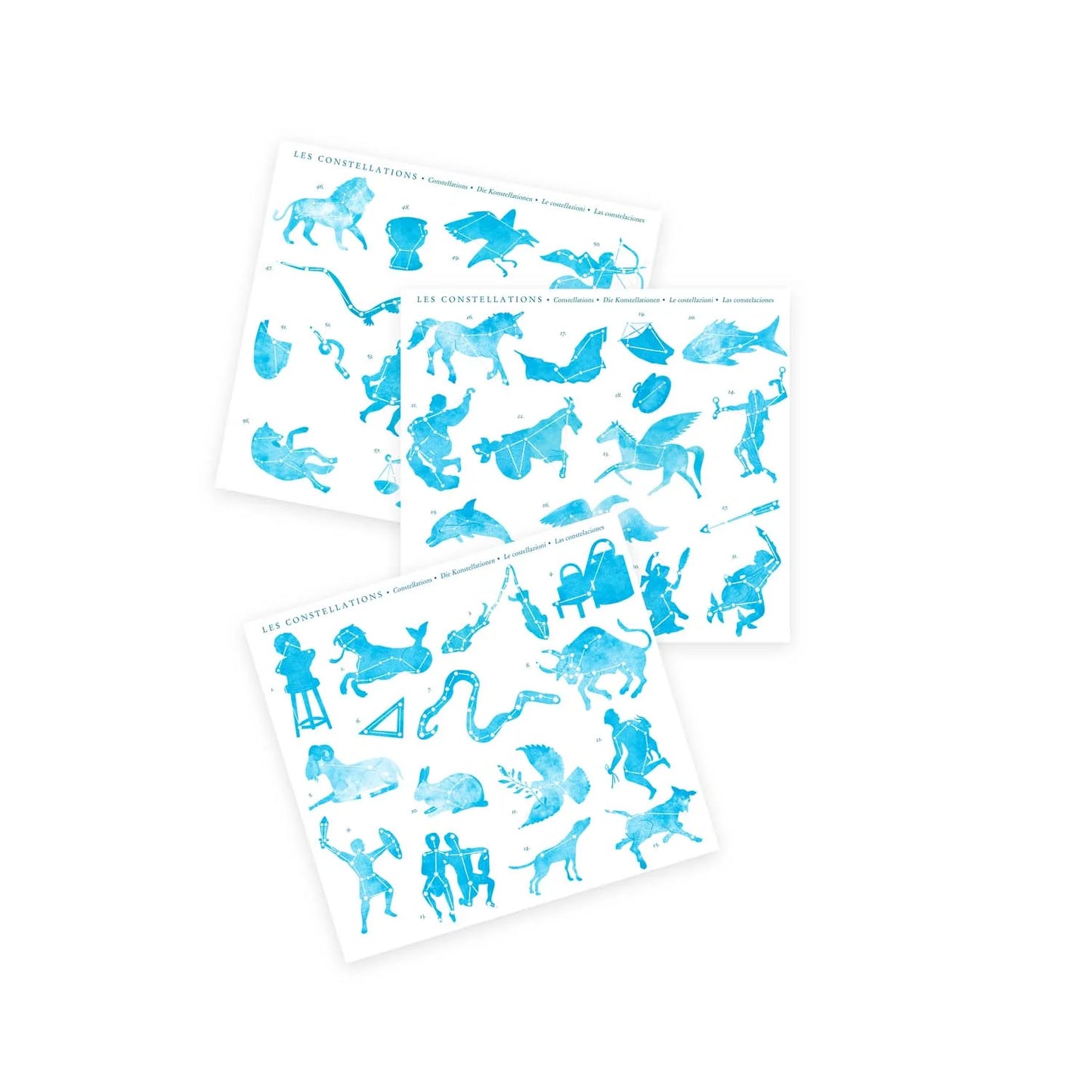 L'Explorateur Sky Chart with Stickers