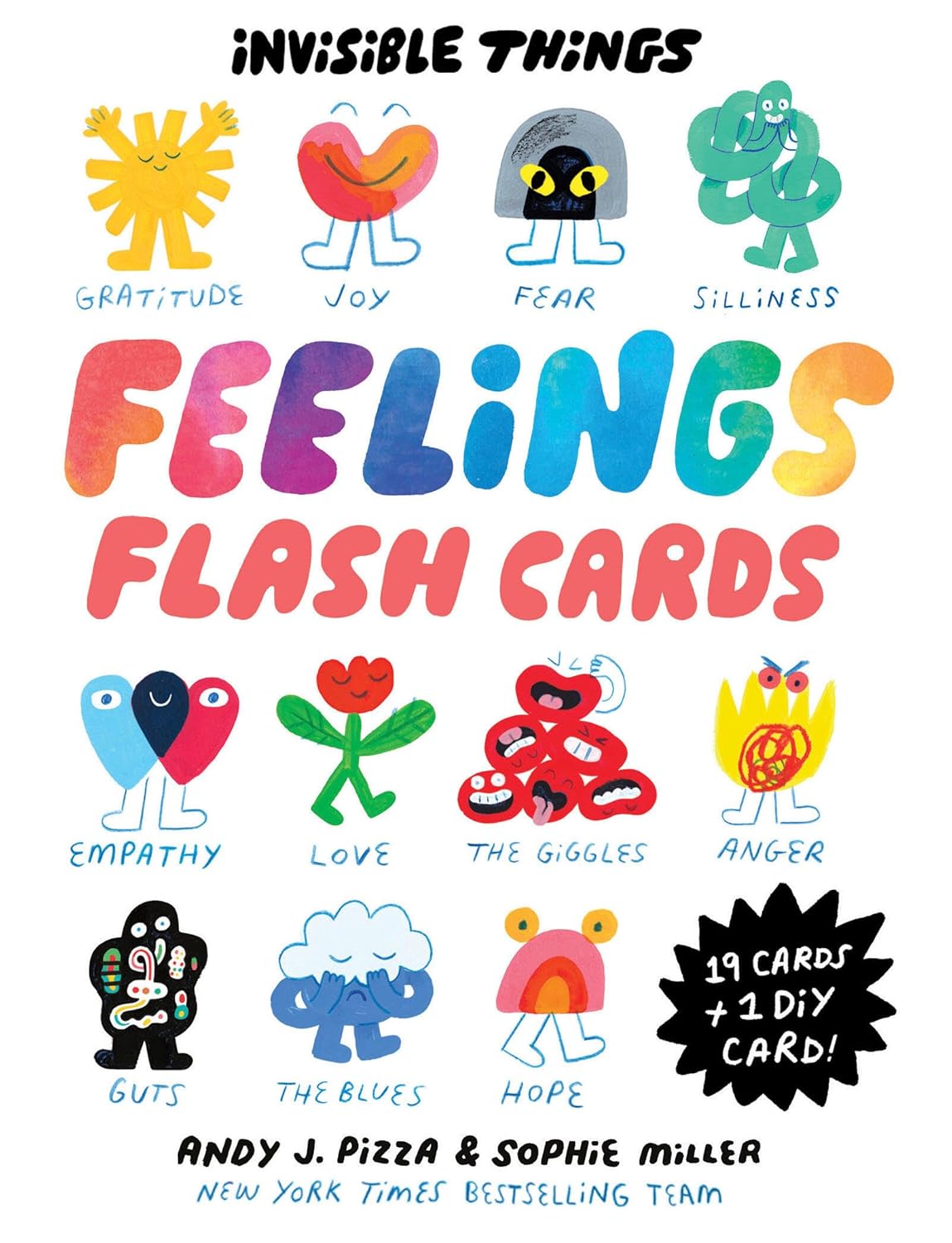 Invisible Things: Feelings Flash Cards