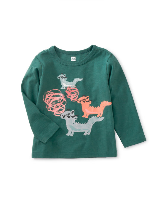 Lil Dragons Graphic Long Sleeve Tee