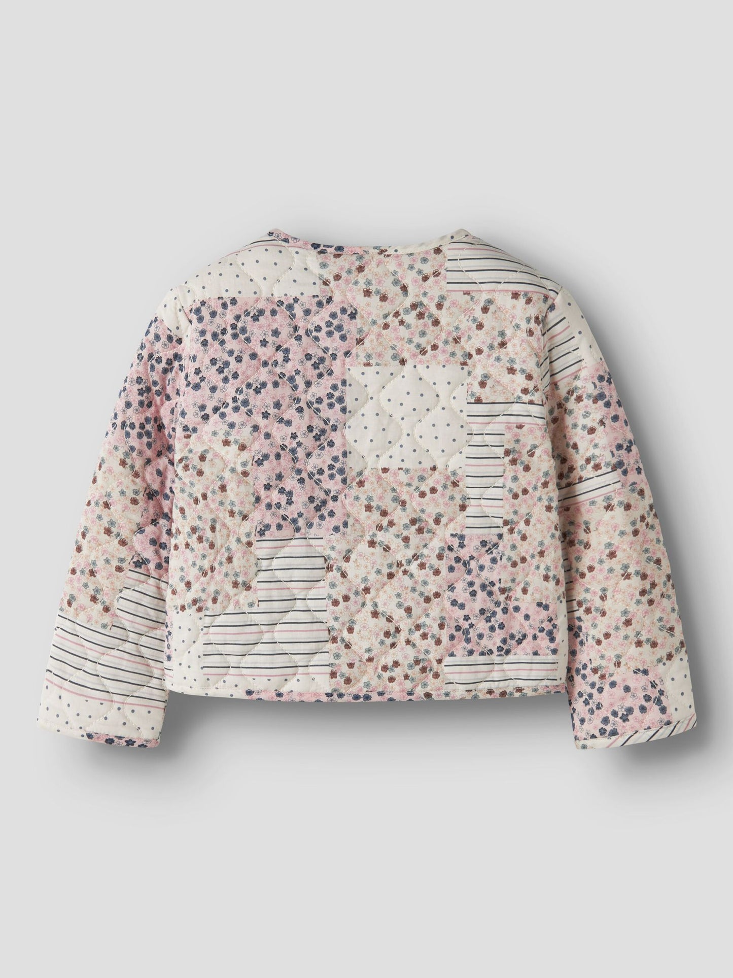 Quilted Shacket - Antique White