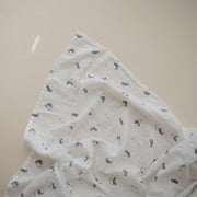 Extra Soft Muslin Swaddle- Whales