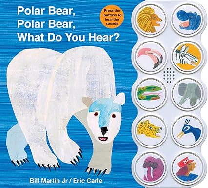 Polar Bear,Polar Bear, What Do You Hear?Sound Book