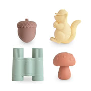 Nature Mold Free Bath Play Set- Mushie