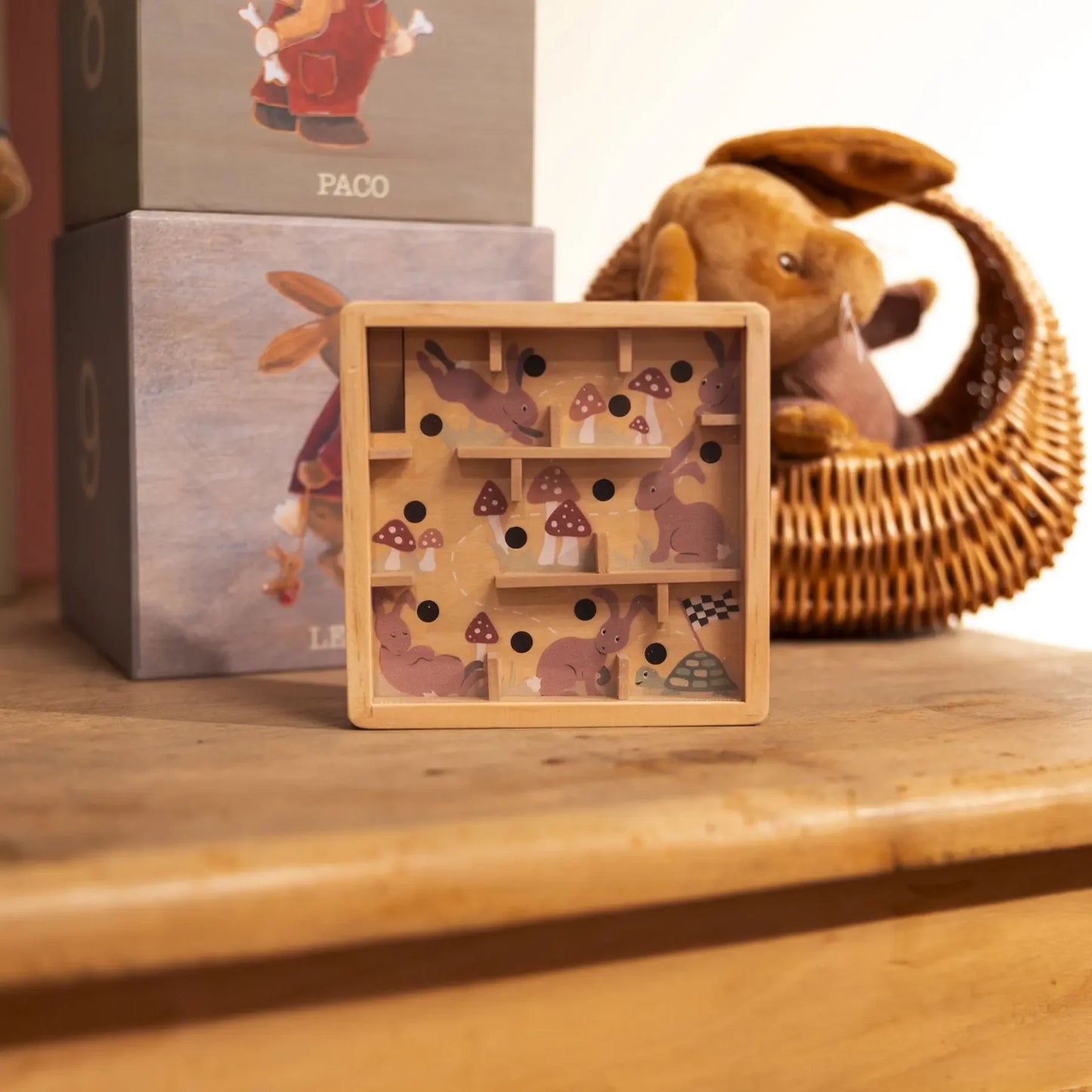 Mini Wooden Labyrinth