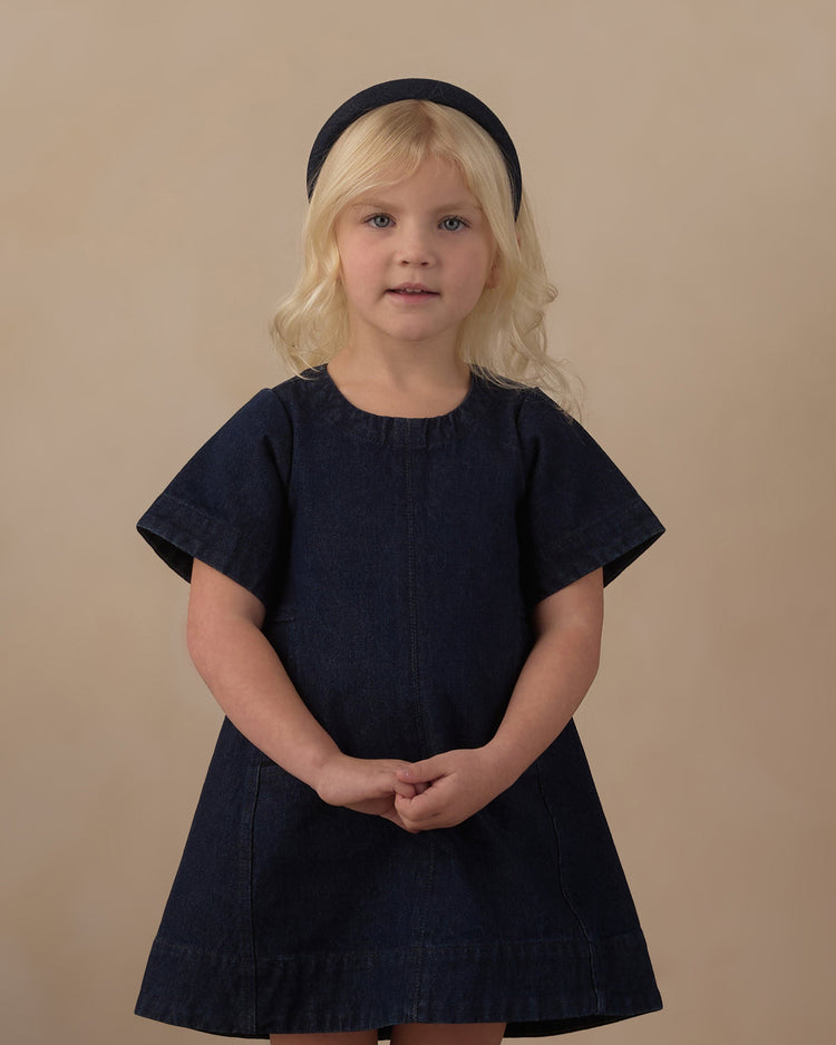 Savannah Dress Dark Indigo