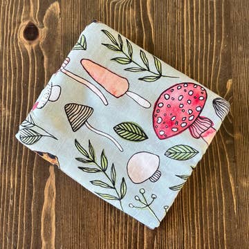 Swaddle blanket Mushroom - Kourtni Gunn Art