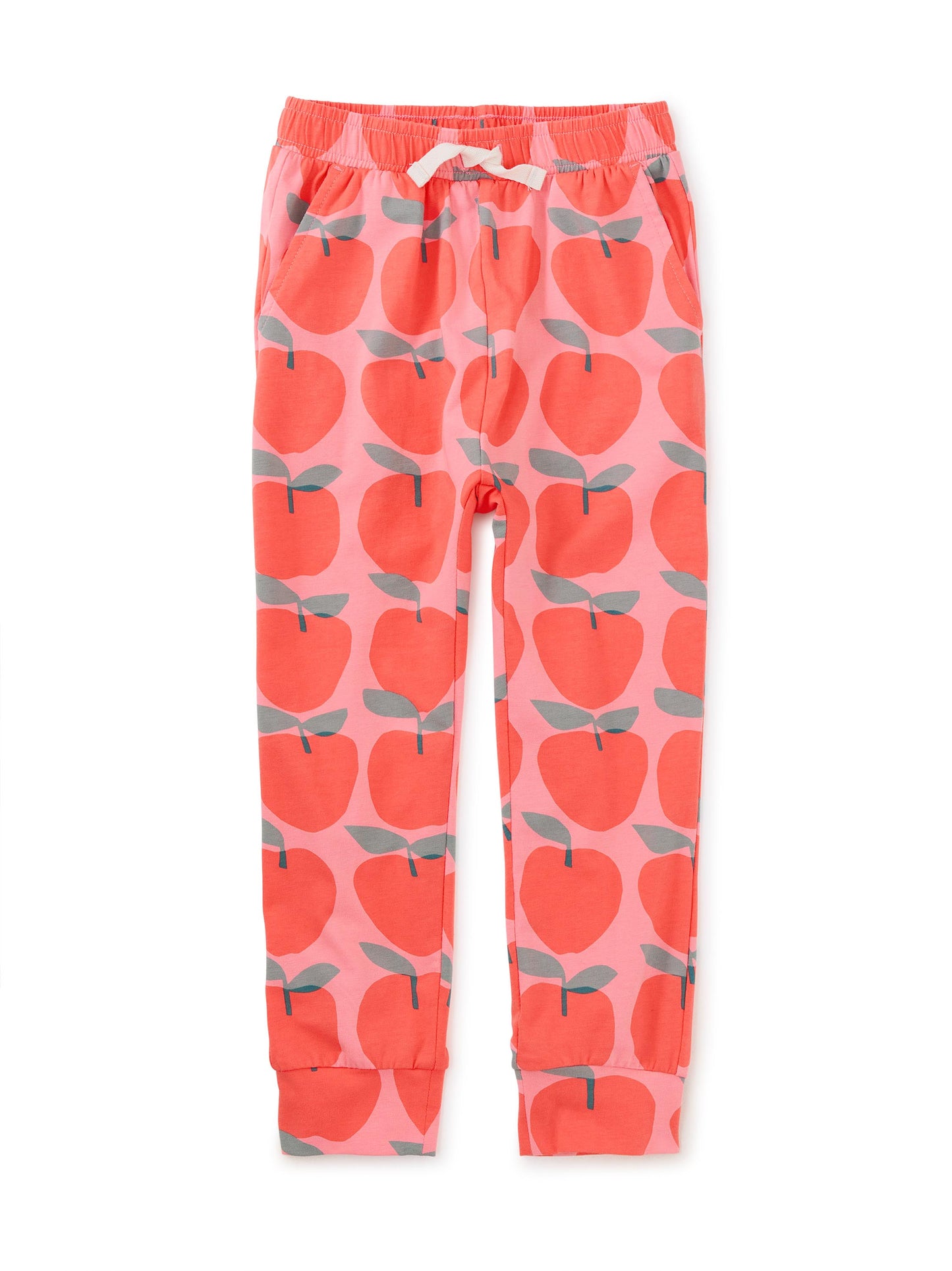Printed Everyday Joggers - Normandy Apples