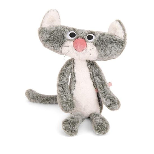 L'ecole des loisirs - Chaplapla de Chien Pourri - Flat Cat Soft Toy Chaplapla