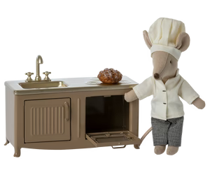 Kitchen -Mouse - Light Brown - Maileg