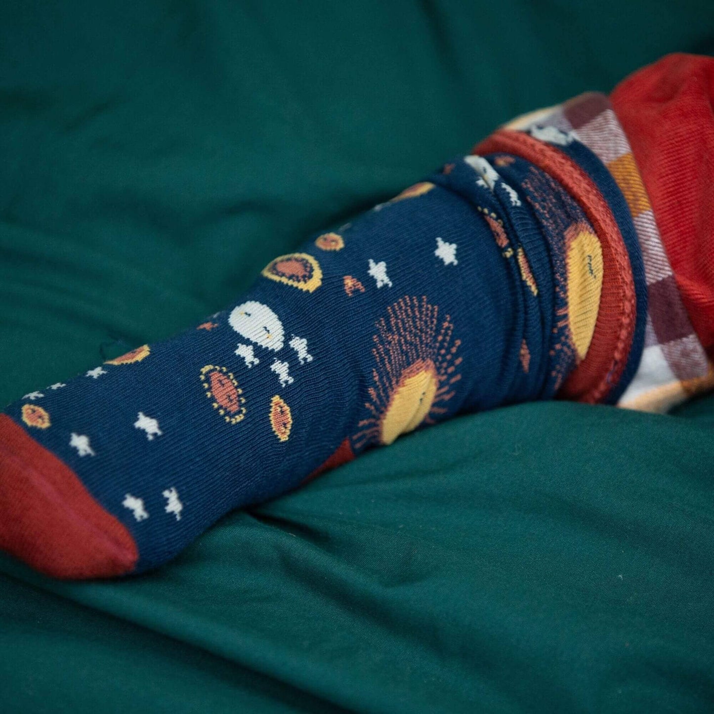 Night Moon Ankle Socks 3 Pack