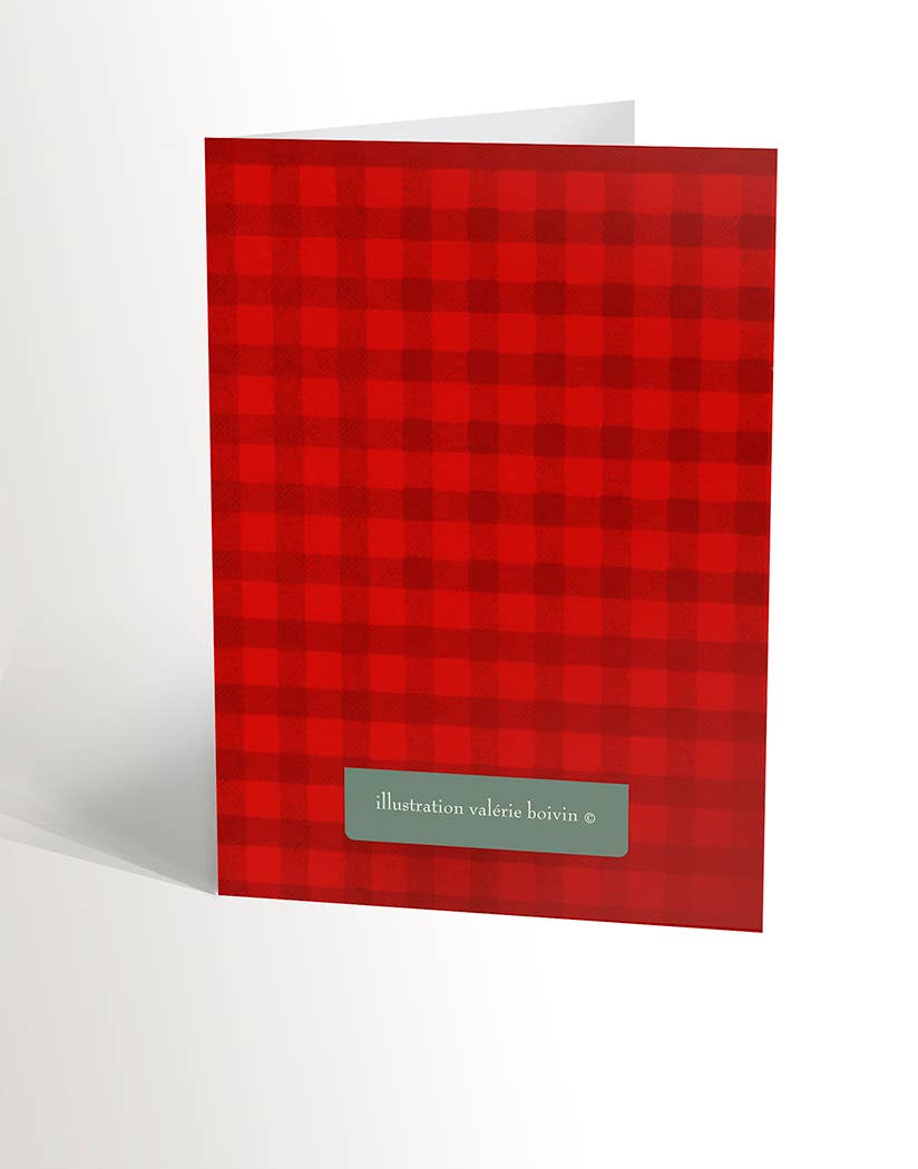 SLEDDING Christmas Card