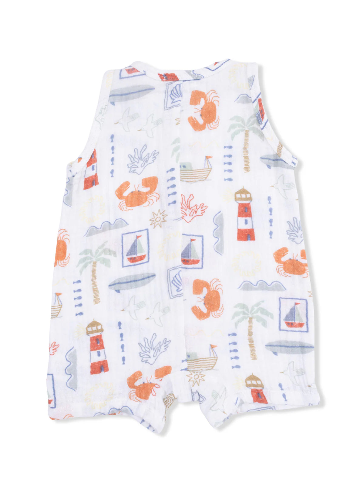 Sleeveless Shortie Romper - Club Mediterranean