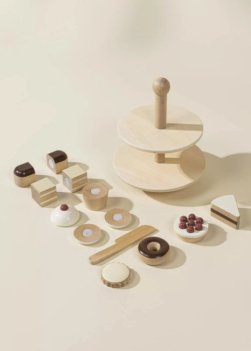 Wooden Desserts Tray