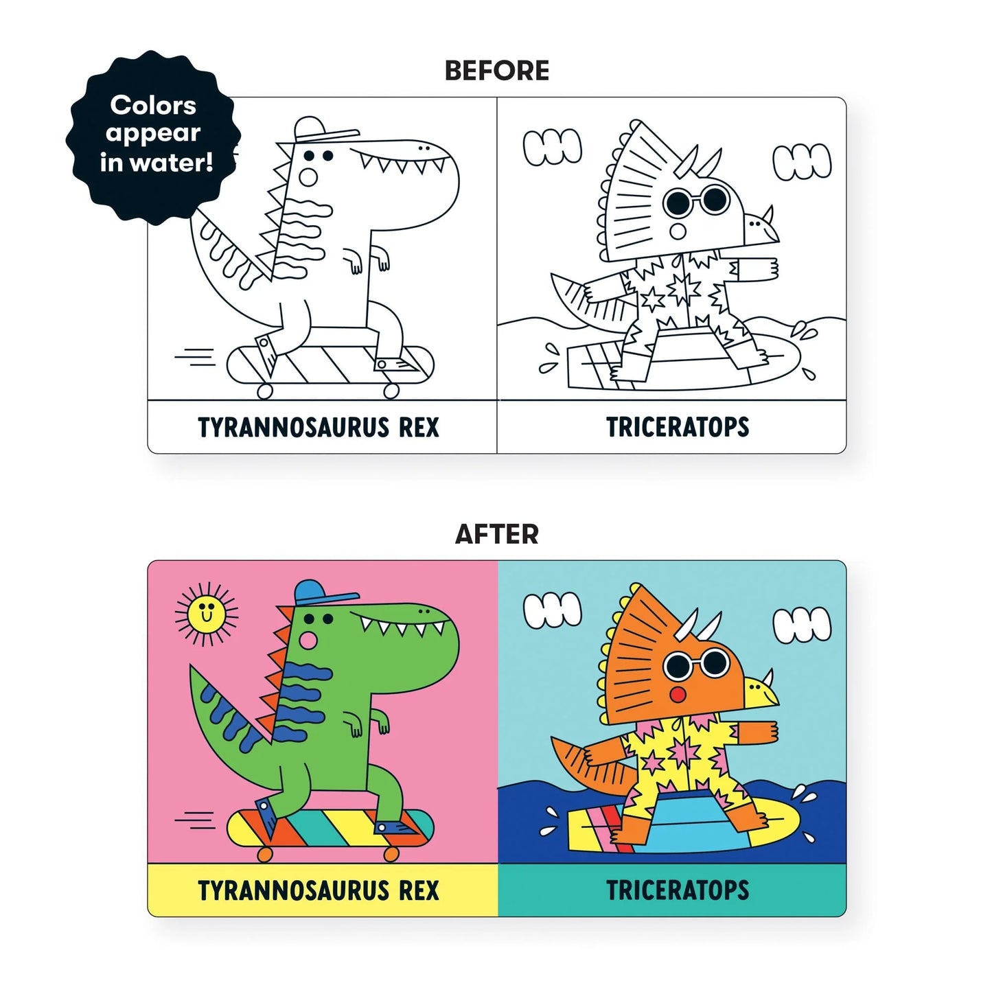Colour Magic Bath Book - Mudpuppy