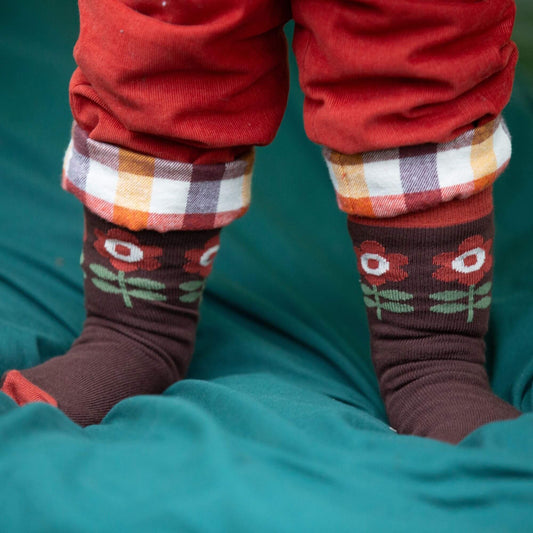 Flowers Ankle Socks 3 Pack