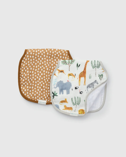 Burp Cloth - Safari Jungle