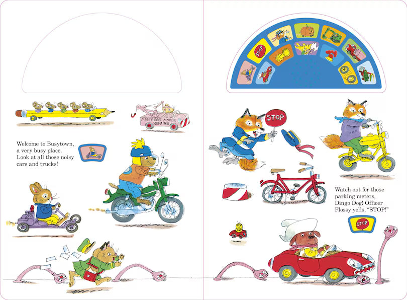 Richard Scarry's Cars and Trucks Sound Book