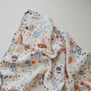 Extra soft muslin swaddle- space-mushie
