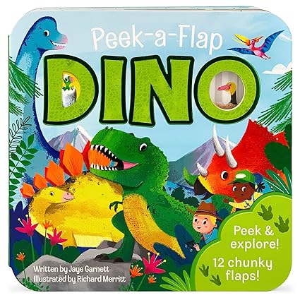 Peek-A-Flap Dino