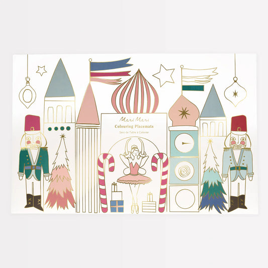 Nutcracker Colouring Placemats (x8)