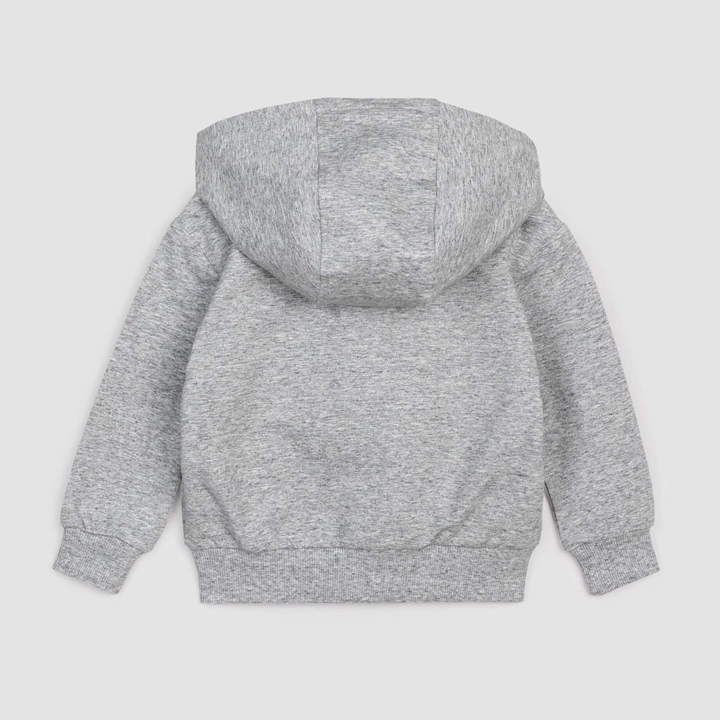 Heather Grey Miles Basics Zip-Up Hoodie