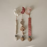 Silicone pacifier Clip- Hera-shifting sand-Mushie