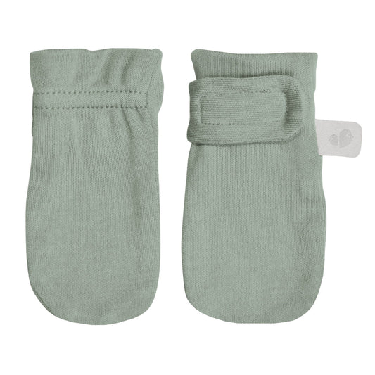 Newborn bamboo scratch mittens