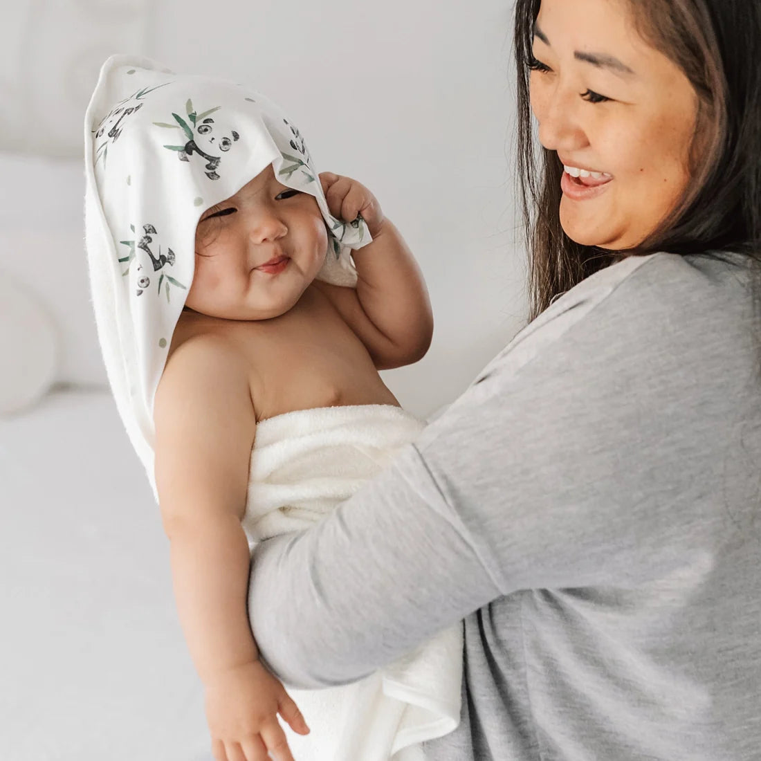 Bamboo hooded towel