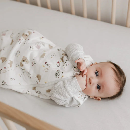 Quilted bamboo sleep sack - Bears