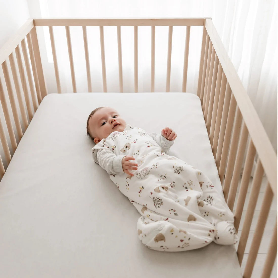 Quilted bamboo sleep sack - Bears