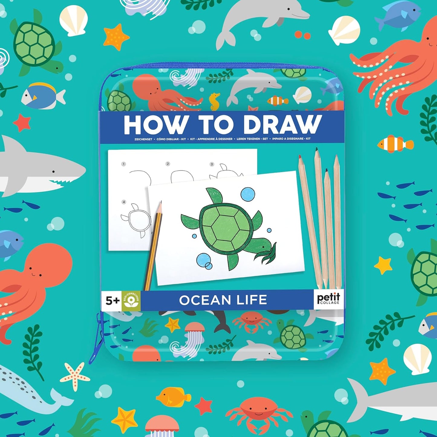 How To Draw Ocean Life