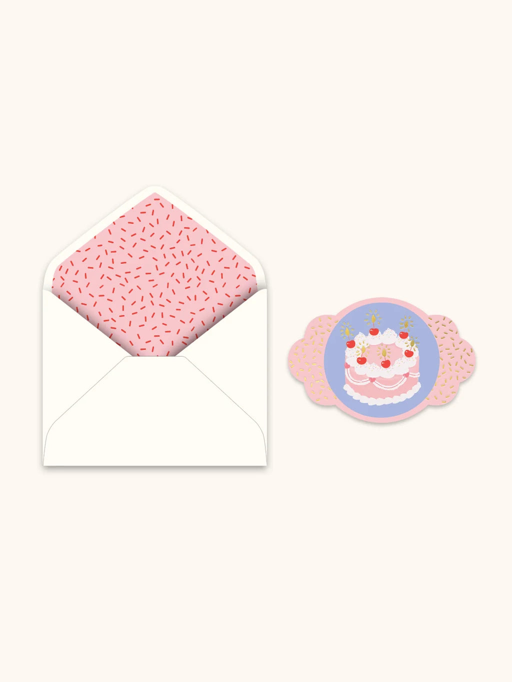 Cherries on Top Deluxe Greeting Cards