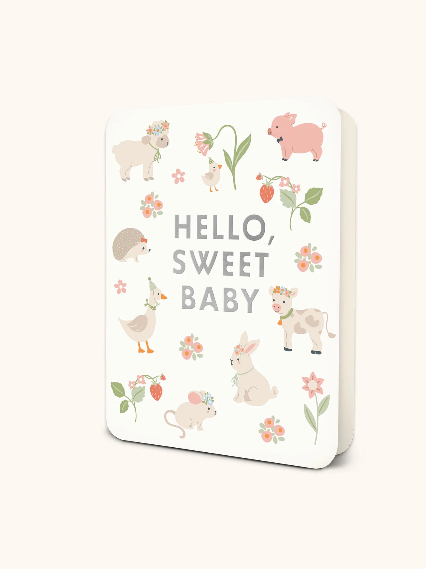 Hello, Sweet Baby Friends Deluxe Greeting Cards