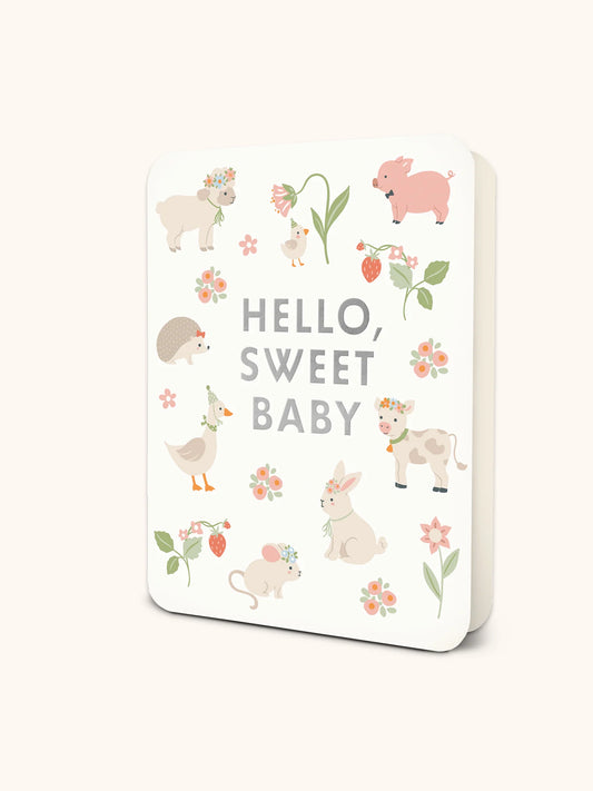 Hello, Sweet Baby Friends Deluxe Greeting Cards