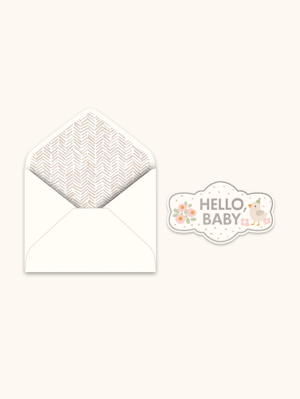 Hello, Sweet Baby Friends Deluxe Greeting Cards