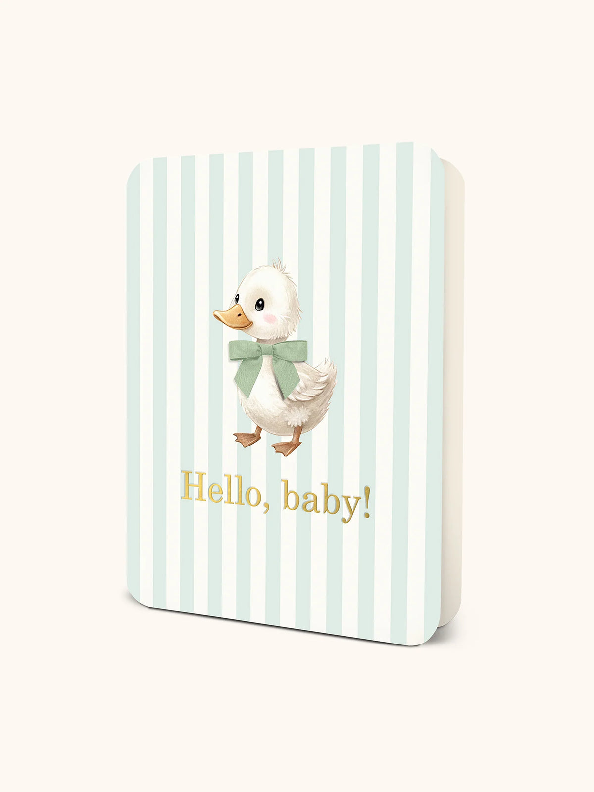 Cute Waddle Baby Deluxe Greeting Card