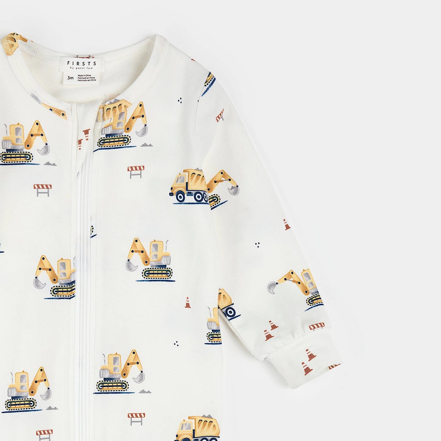 Diggers Print  On Off-White Sleeper