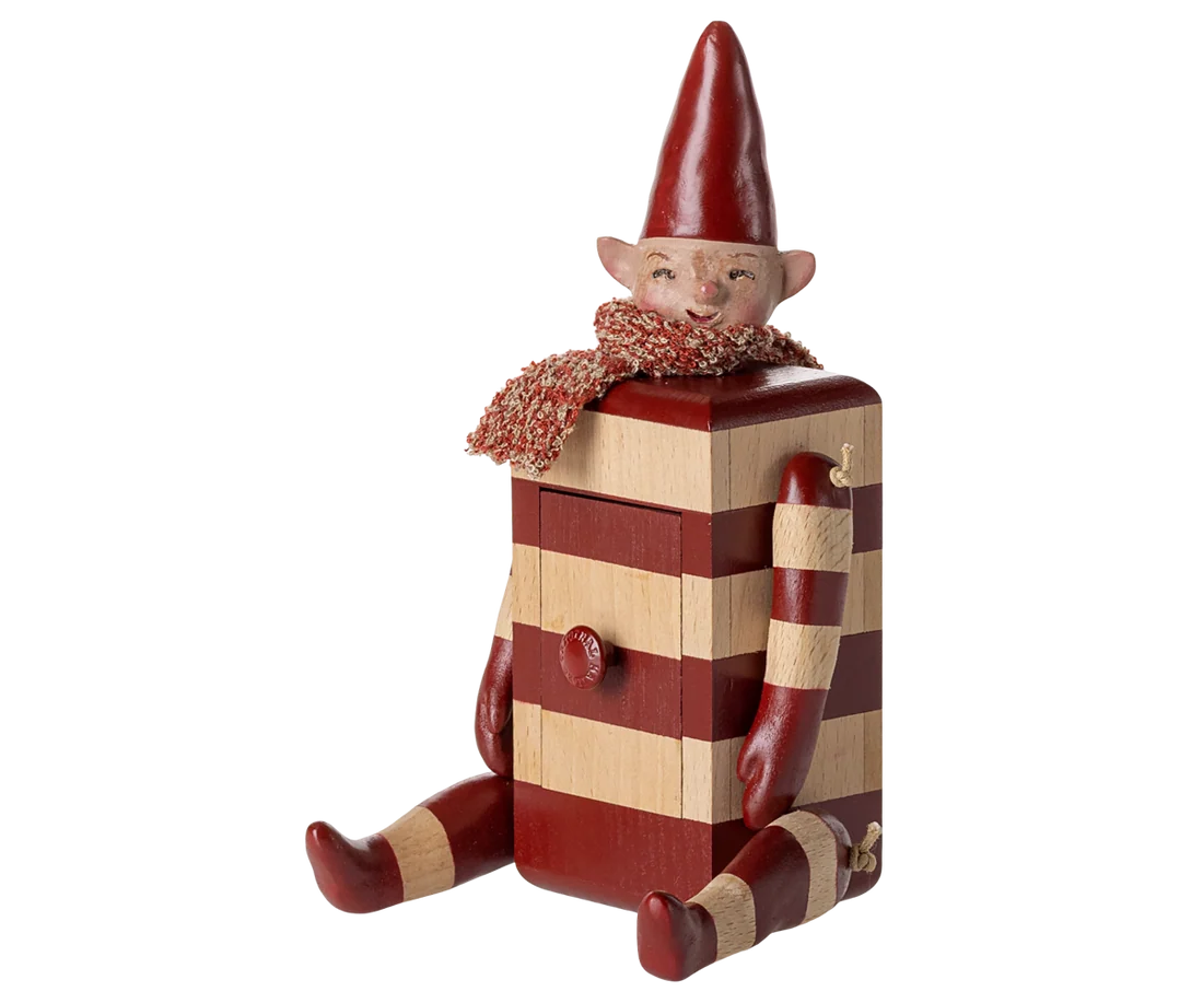 Elf with drawer - Red