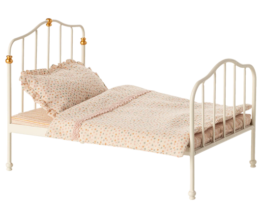 Vintage Bed for Mum + Dad Mouse - Off White