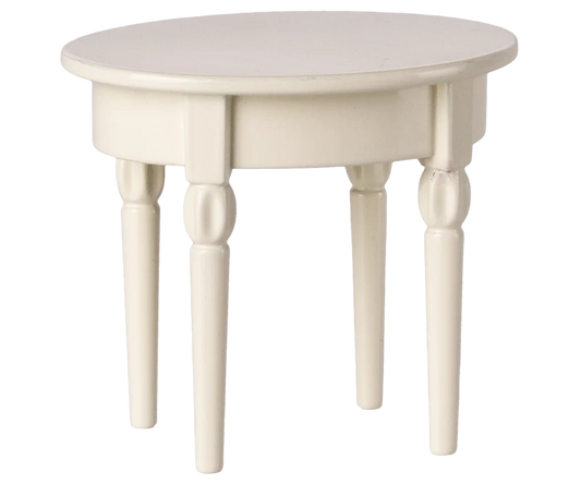 Vintage side table, Mouse - Off white