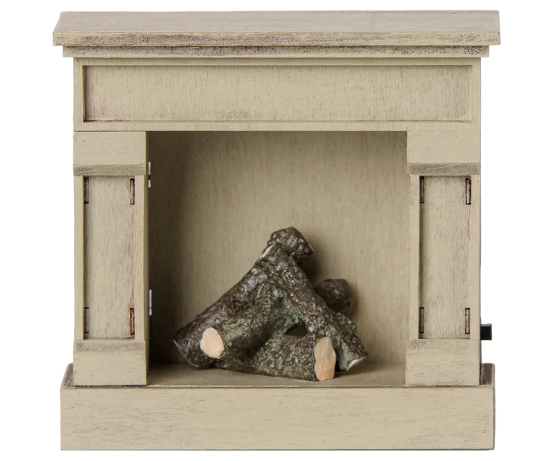 Fireplace, Mouse - Off white