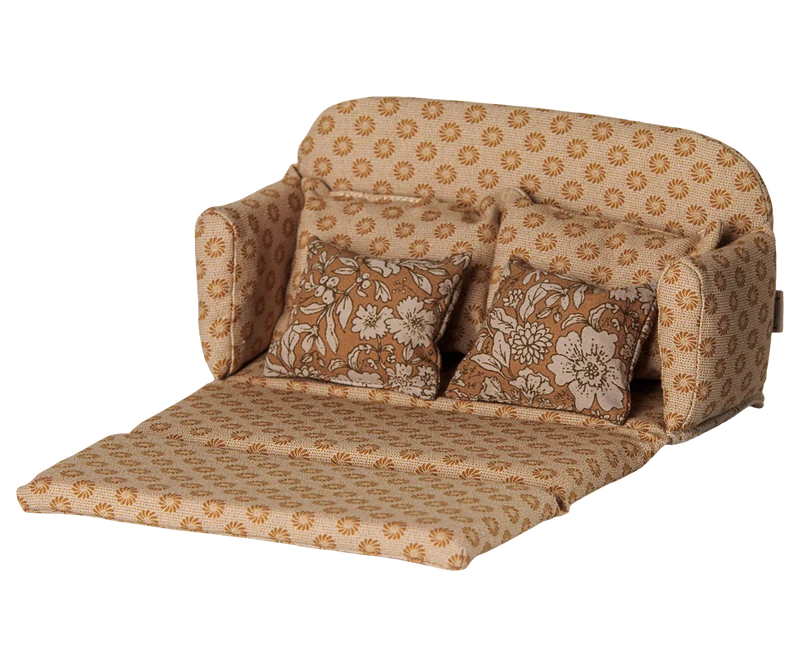 Sofa bed, Mouse, Large - Ocher