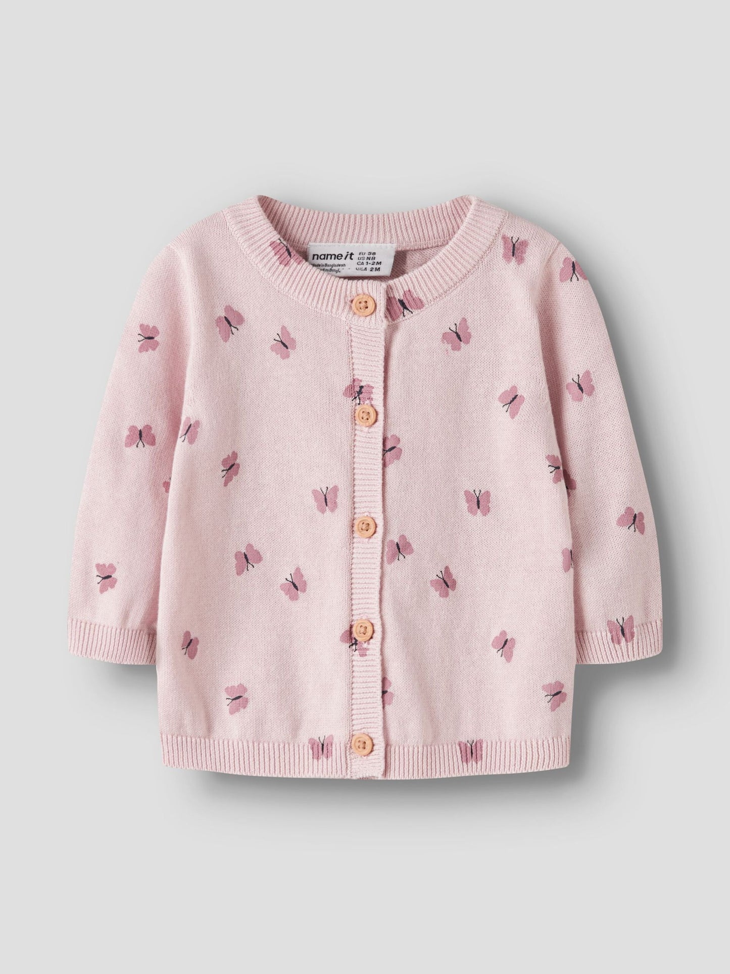 Organic Cotton Cardigan - Lotus