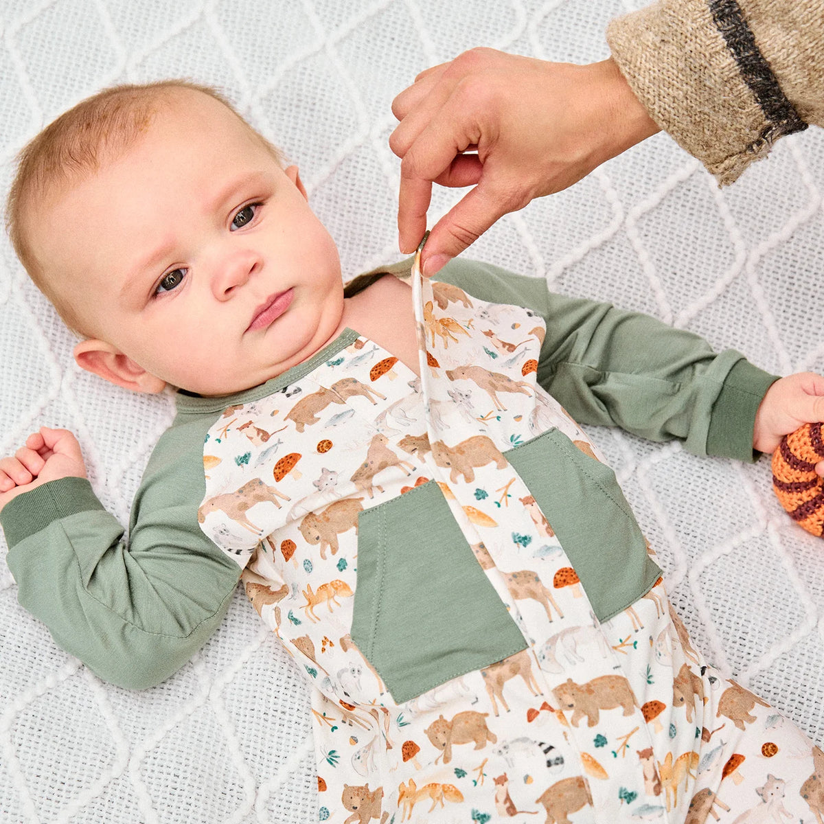 Magnetic Romper - Wonderful Wildlife