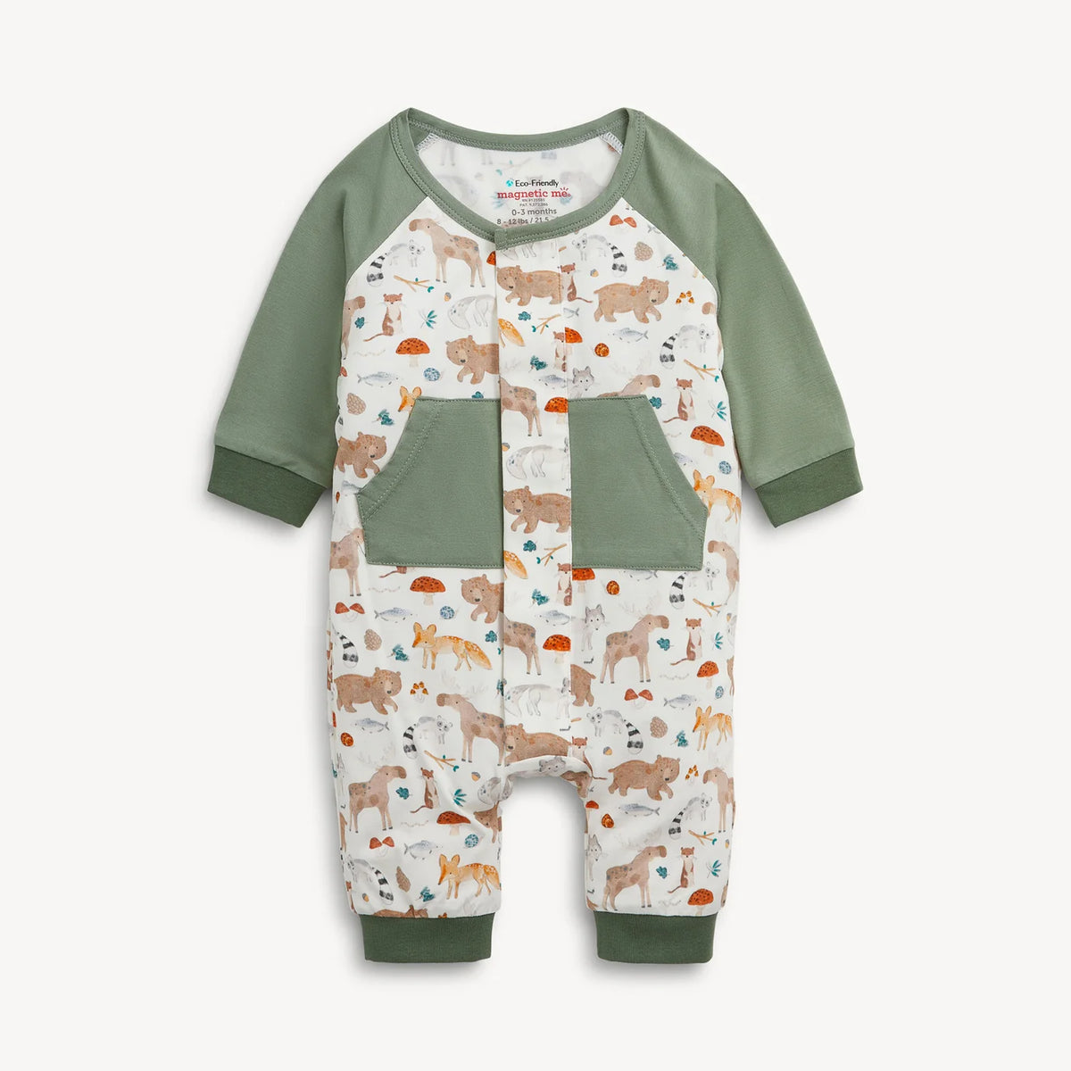 Magnetic Romper - Wonderful Wildlife